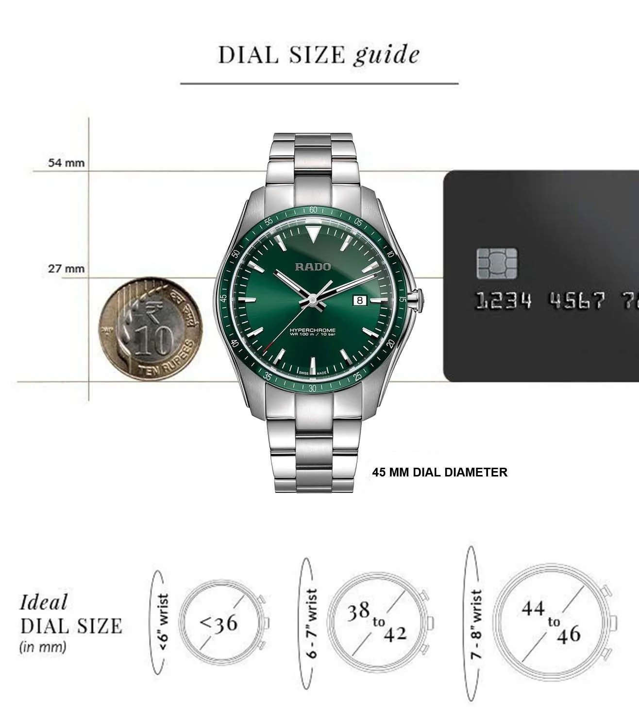 R32502313 | RADO HyperChrome Watch for Men - Image 4