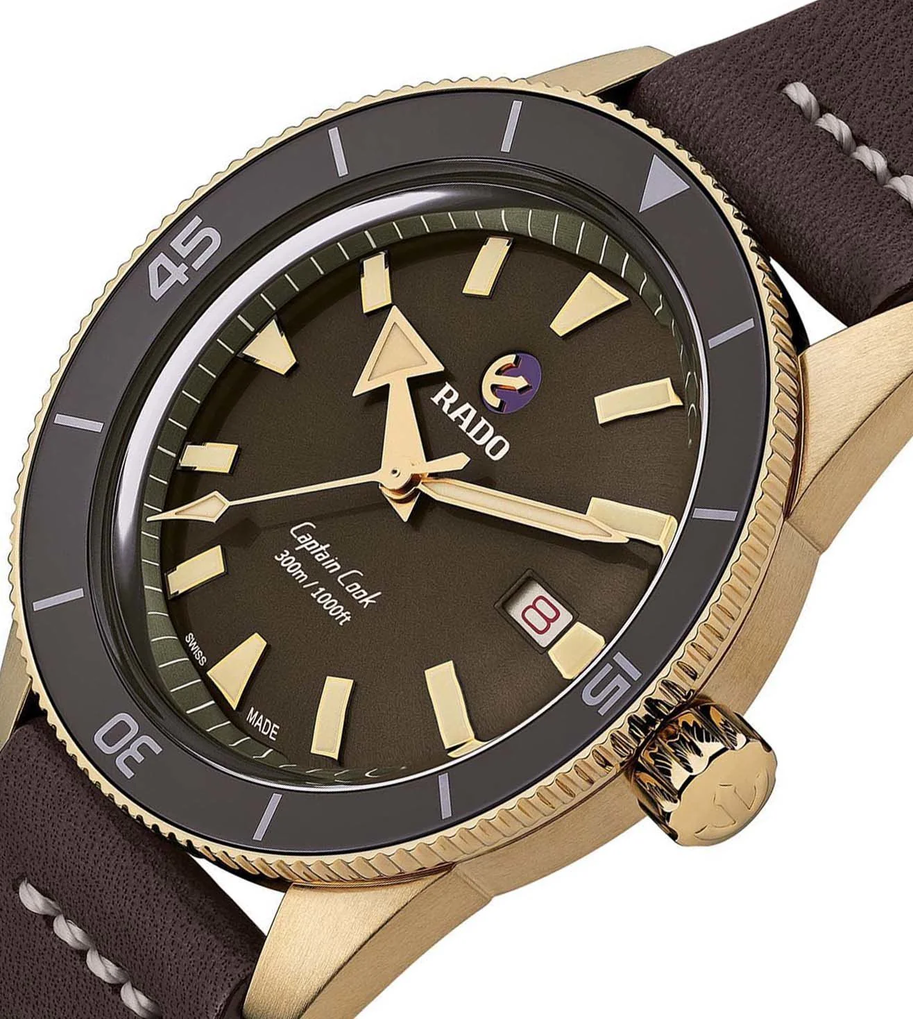 R32504306 | RADO Captain Cook Automatic Bronze Watch for Men - Image 2