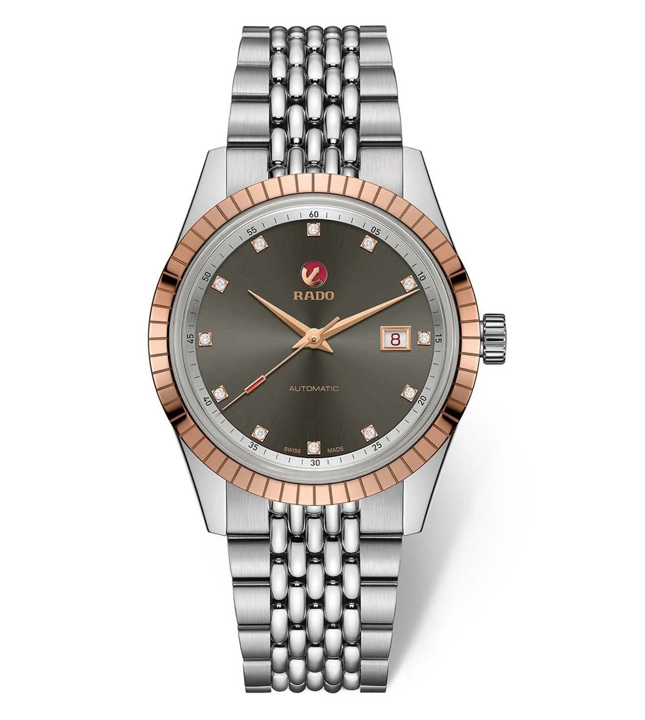 R33100703 RADO HyperChrome Classic Golden Horse Automatic Diamonds Watch for Men