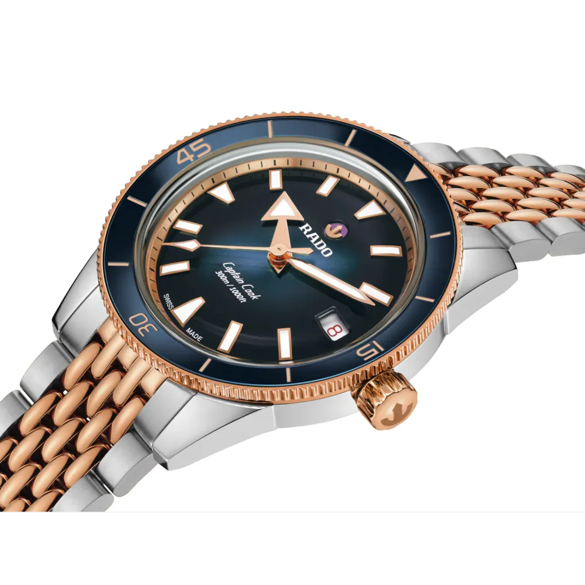 RADO Captain Cook Automatic Stainless Steel Men's Watch R32224203 - Image 2