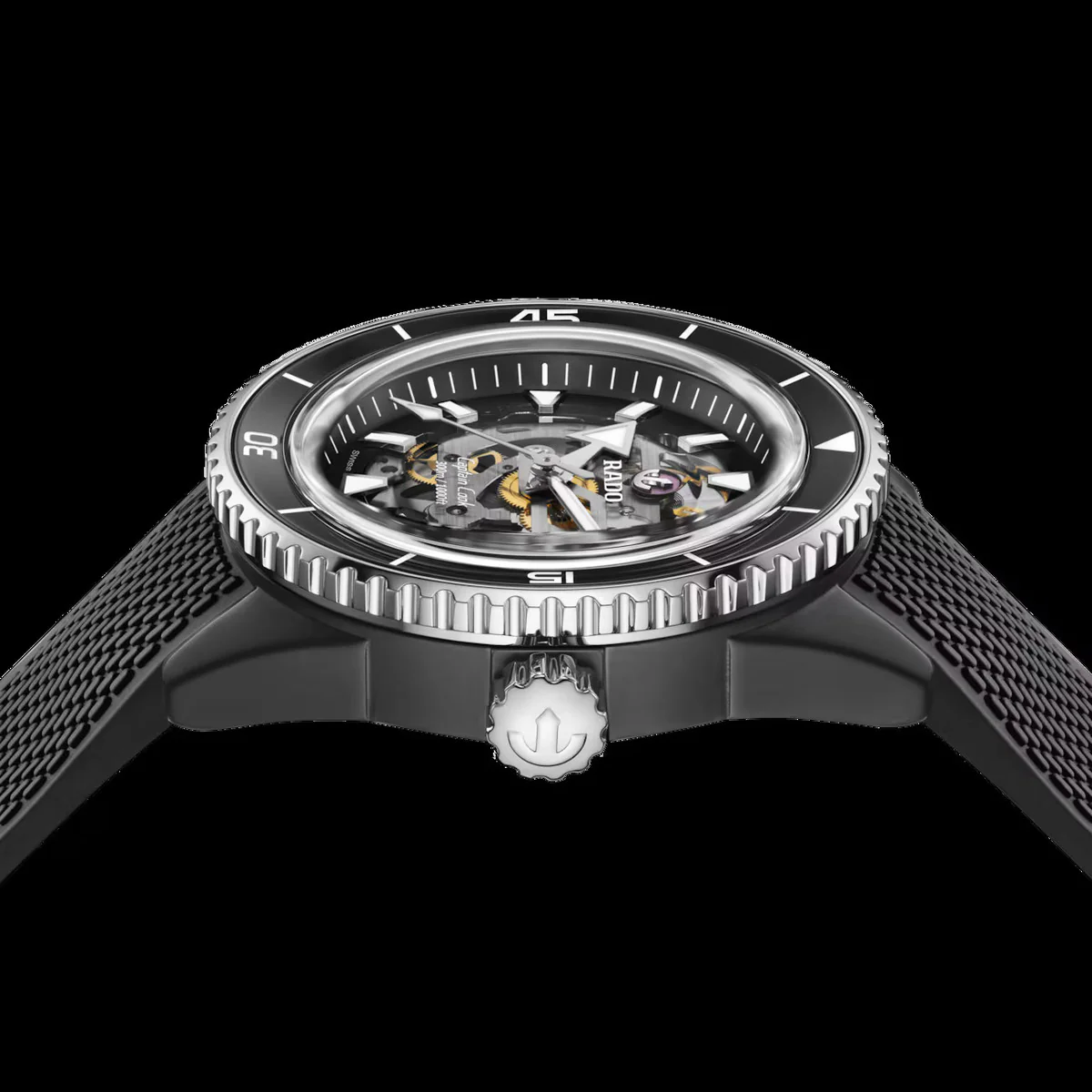 RADO Captain Cook High-Tech Ceramic Skeleton Men's Watch R32129168 - Image 2