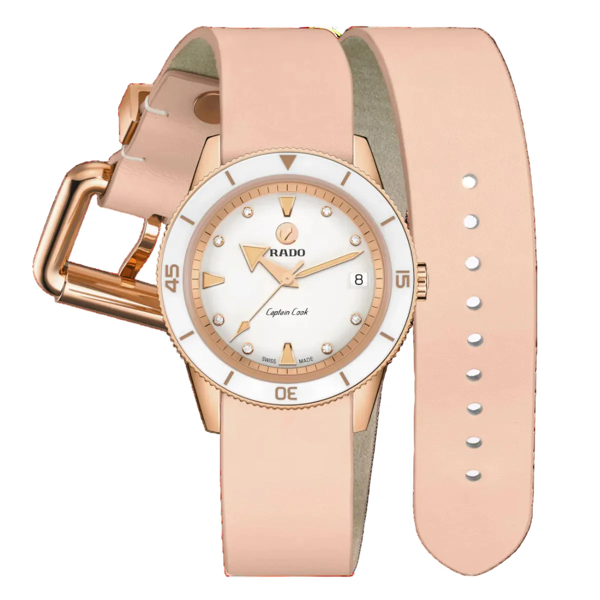 RADO Captain Cook Marina Hoermanseder Automatic Women's Watch R32139708 - Image 3