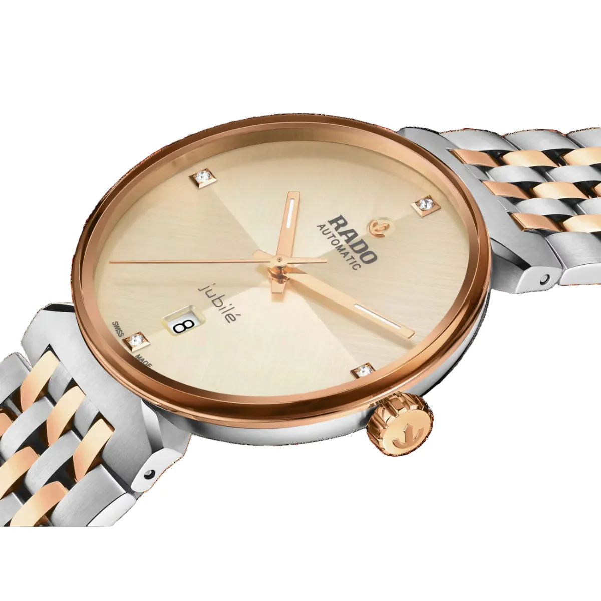 RADO Florence Automatic Champagne Dial Analog Unisex Watch R48903703 - Image 2