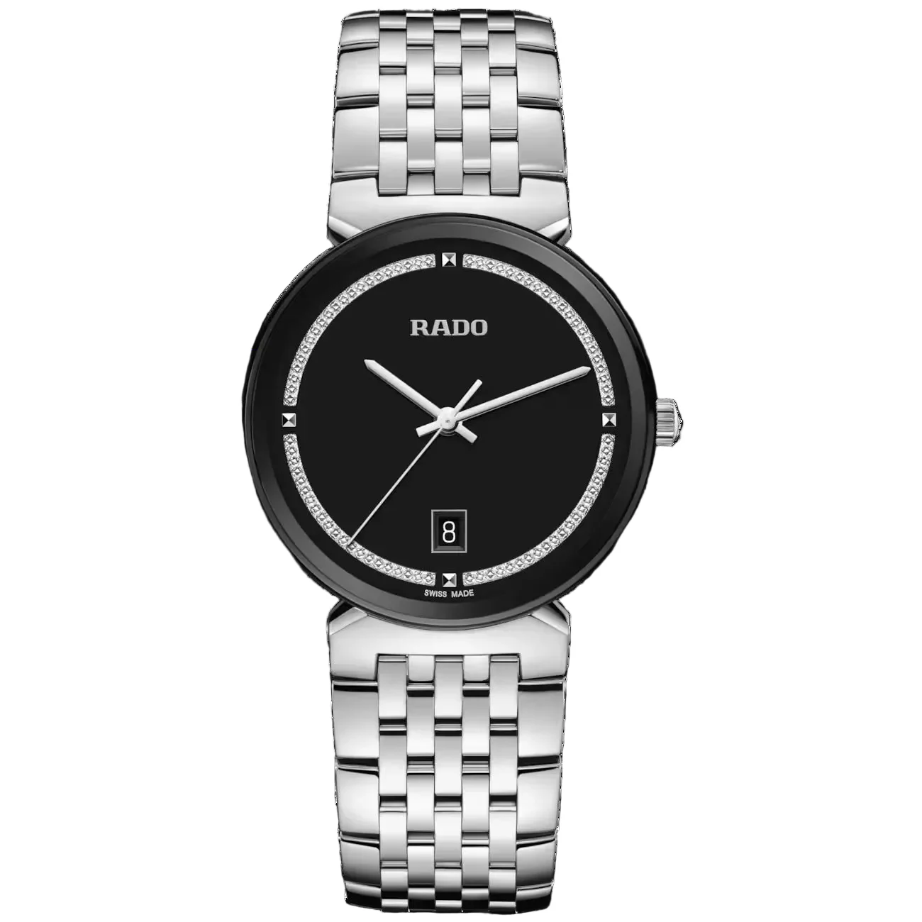 RADO Florence Quartz Black Dial Analog Unisex Watch R48912163