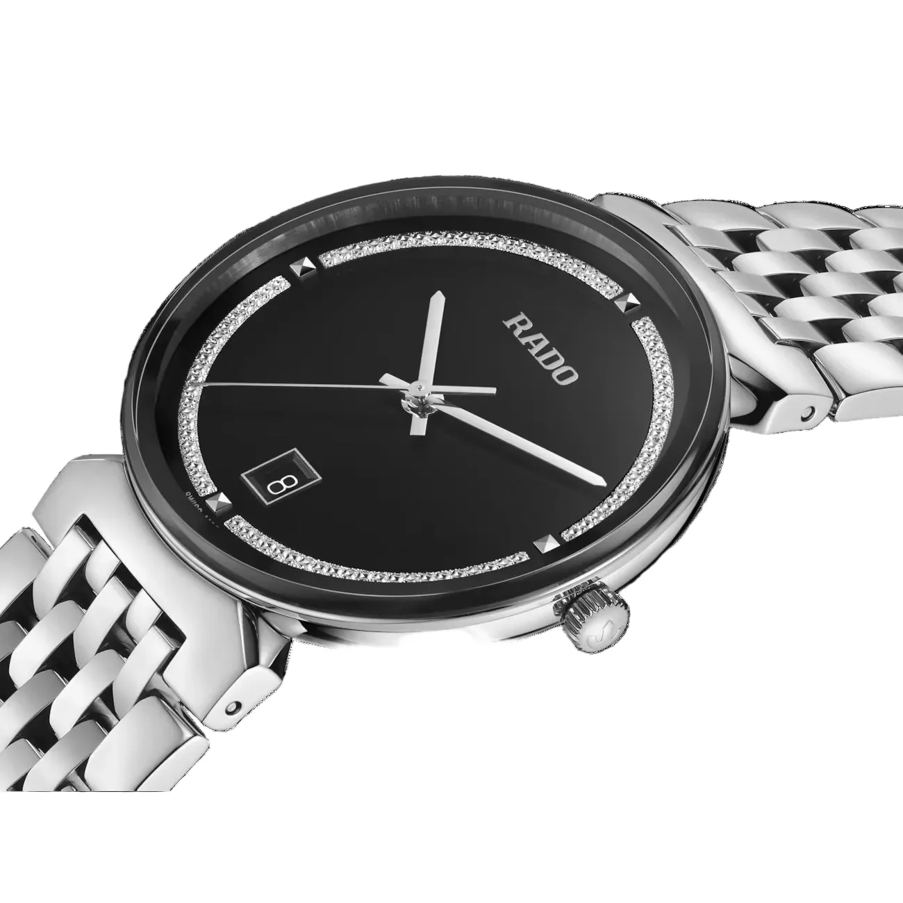 RADO Florence Quartz Black Dial Analog Unisex Watch R48912163 - Image 2
