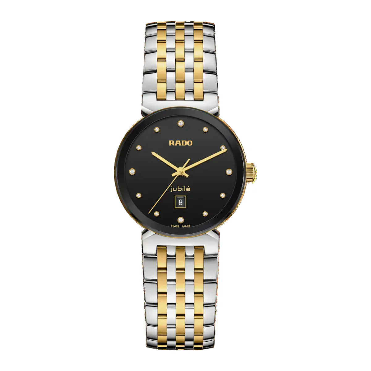 RADO Florence Quartz Black Dial Diamonds Analog Women's Watch R48913743