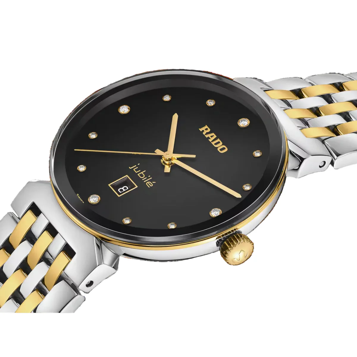 RADO Florence Quartz Black Dial Diamonds Analog Women's Watch R48913743 - Image 2