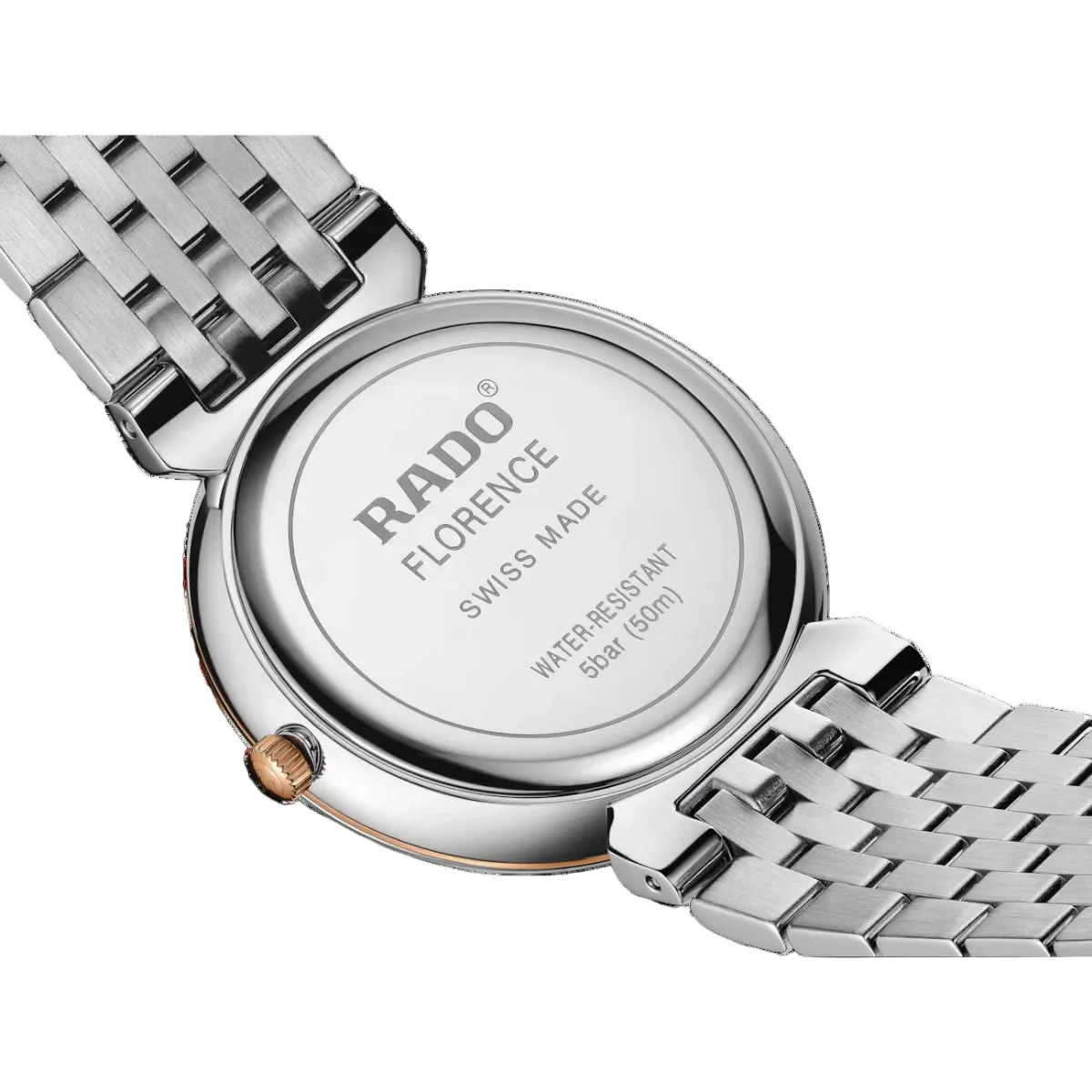 RADO Florence Quartz Champagne Dial Analog Women's Watch R48912403 - Image 5