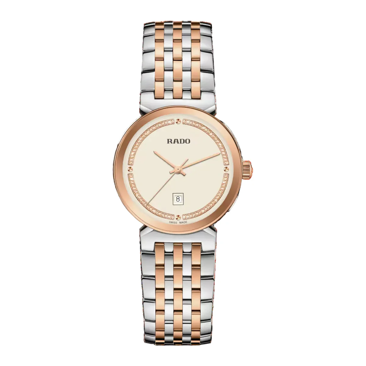 RADO Florence Quartz Champagne Dial Analog Women's Watch R48913403