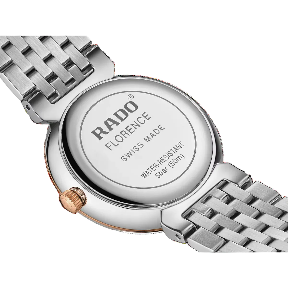 RADO Florence Quartz Champagne Dial Analog Women's Watch R48913403 - Image 2