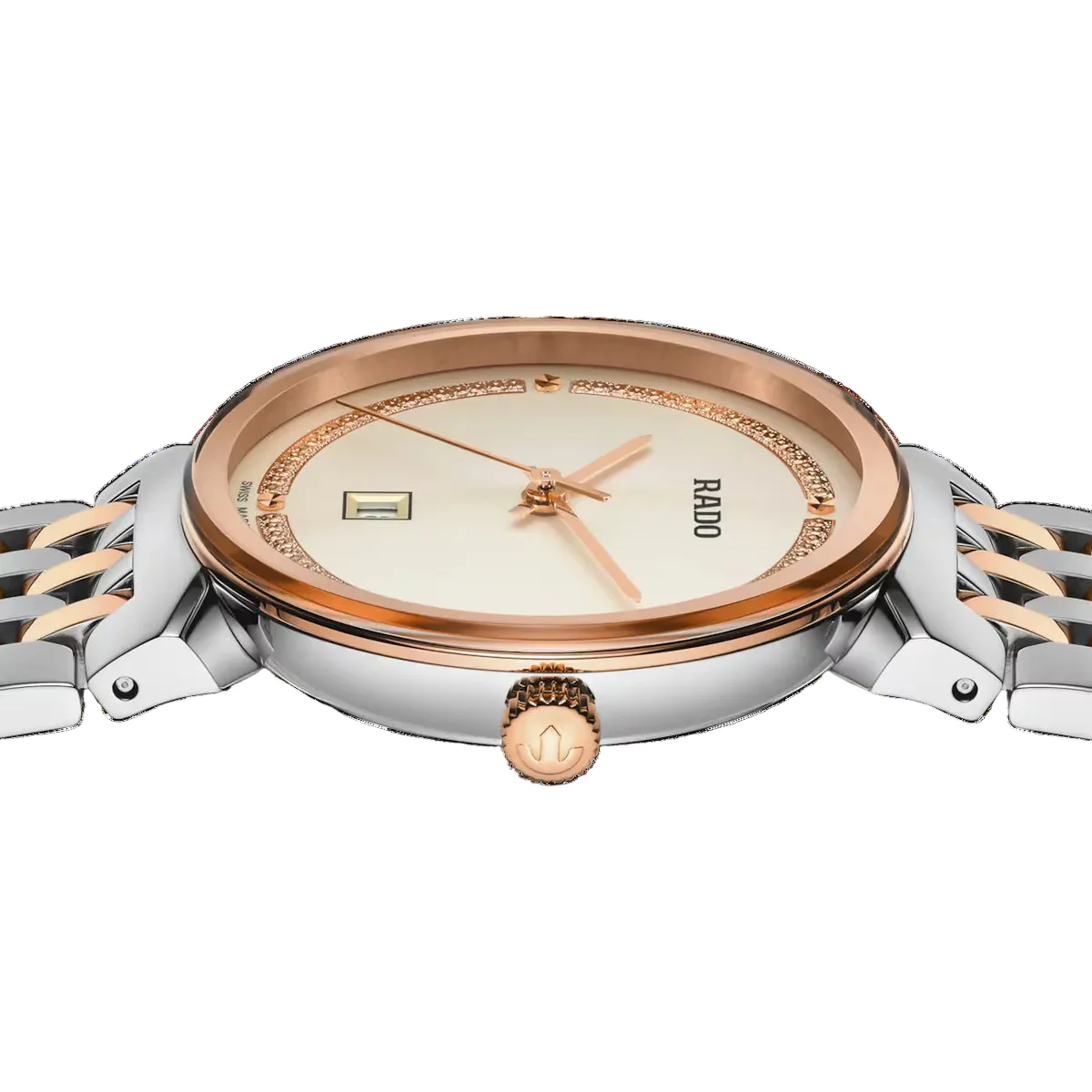 RADO Florence Quartz Champagne Dial Analog Women's Watch R48913403 - Image 4
