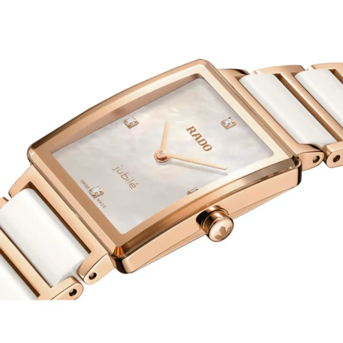 RADO Integral Diamond Analog Watch For Women R20251902 - Image 3