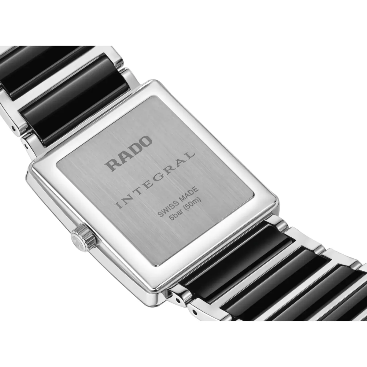 RADO Quartz Integral Black Square Dial Analog Men's Watch R20255162 - Image 4