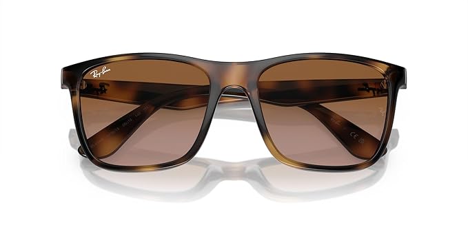 Ray-Ban Men’s Square Sunglasses – Gradient Brown Lens | Model RB4349I 67481356 - Image 3