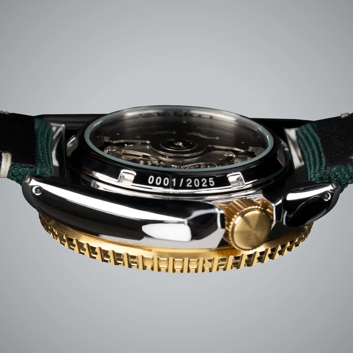 Seiko 5 Sports Forest Green Sunrise India Limited Edition Watch - SSK050K1 - Image 4