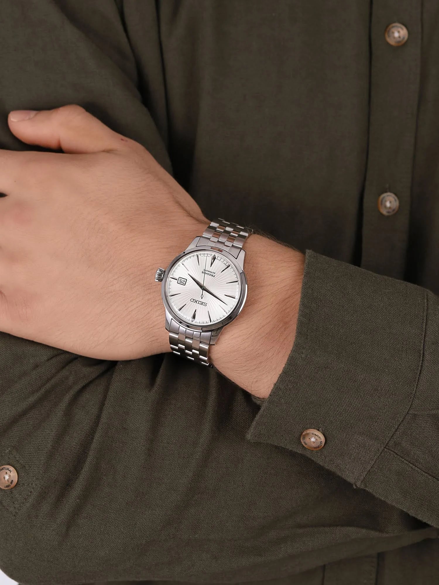 SEIKO Presage Cocktail Automatic Watch For Men SRPG23J1 - Image 4