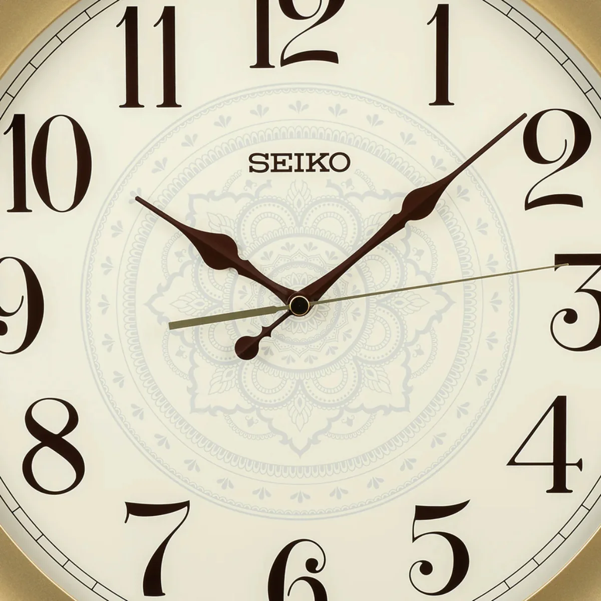 Seiko Wall Clock Distinguished Floral Design QXA835FT - Image 2
