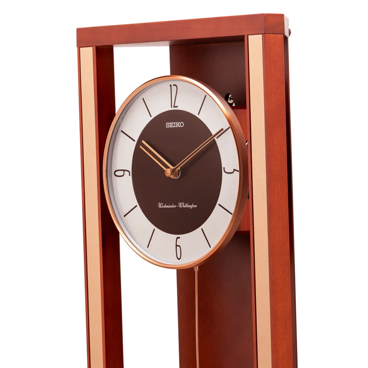 Seiko Wall Clock Modern Pendulum for Home QXH068ZN - Image 4