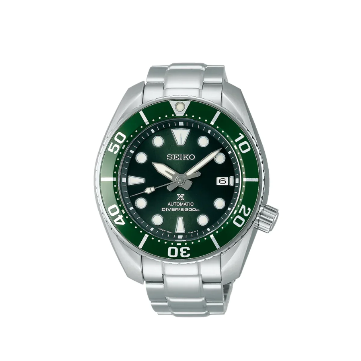 SEIKO Prospex Green Stain Steel Automatic Watch for Men - SPB103J1 - Image 2