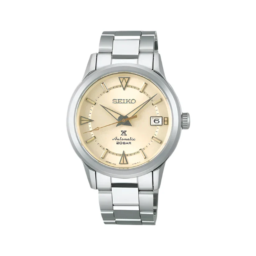 SPB241J1 SEIKO Prospex Male Beige Analog Stainless Steel Men's Watch
