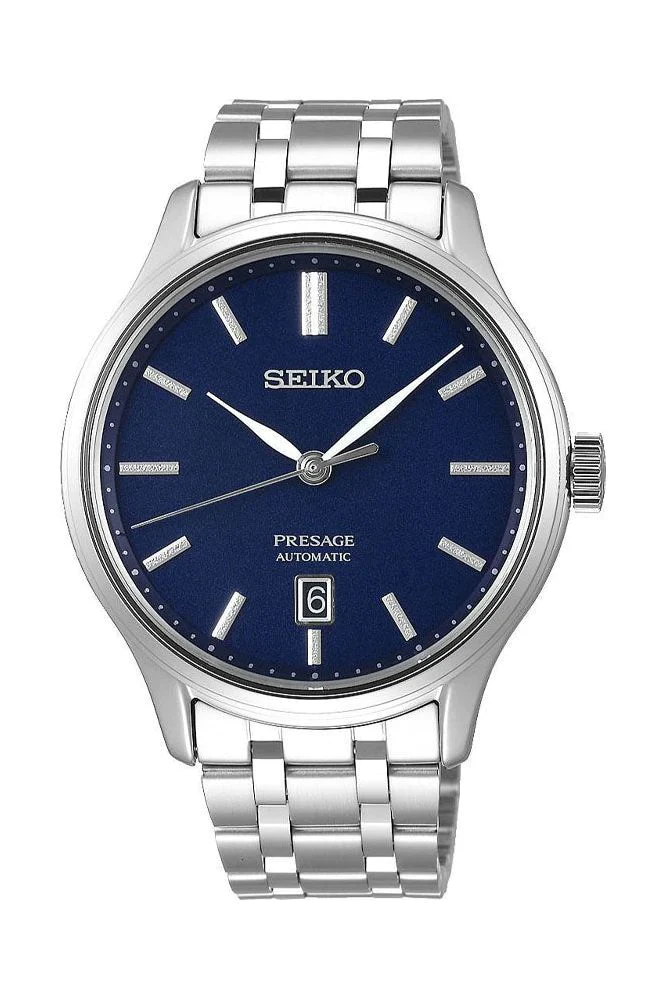 SRPD41J1 SEIKO | Presage Round Blue Dial Watch (MEN)