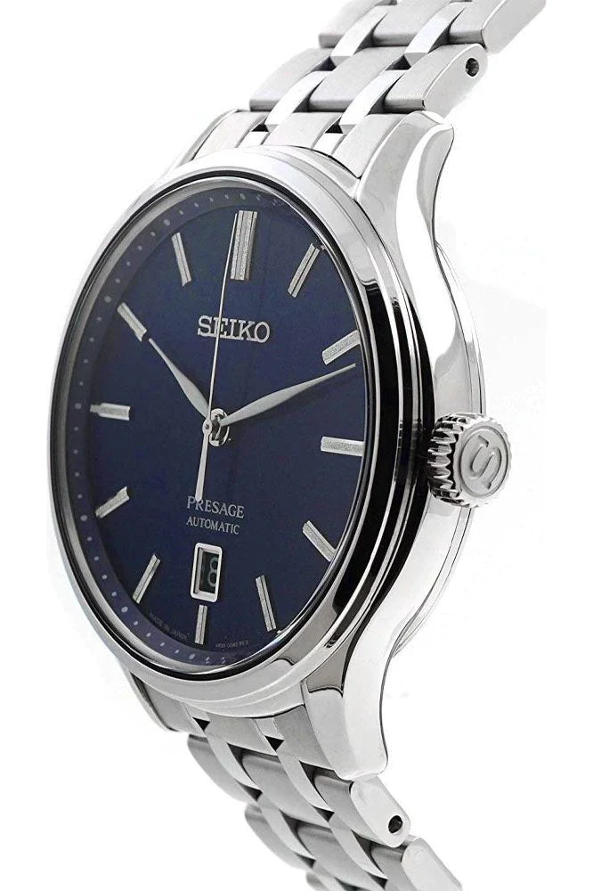 SRPD41J1 SEIKO | Presage Round Blue Dial Watch (MEN) - Image 2
