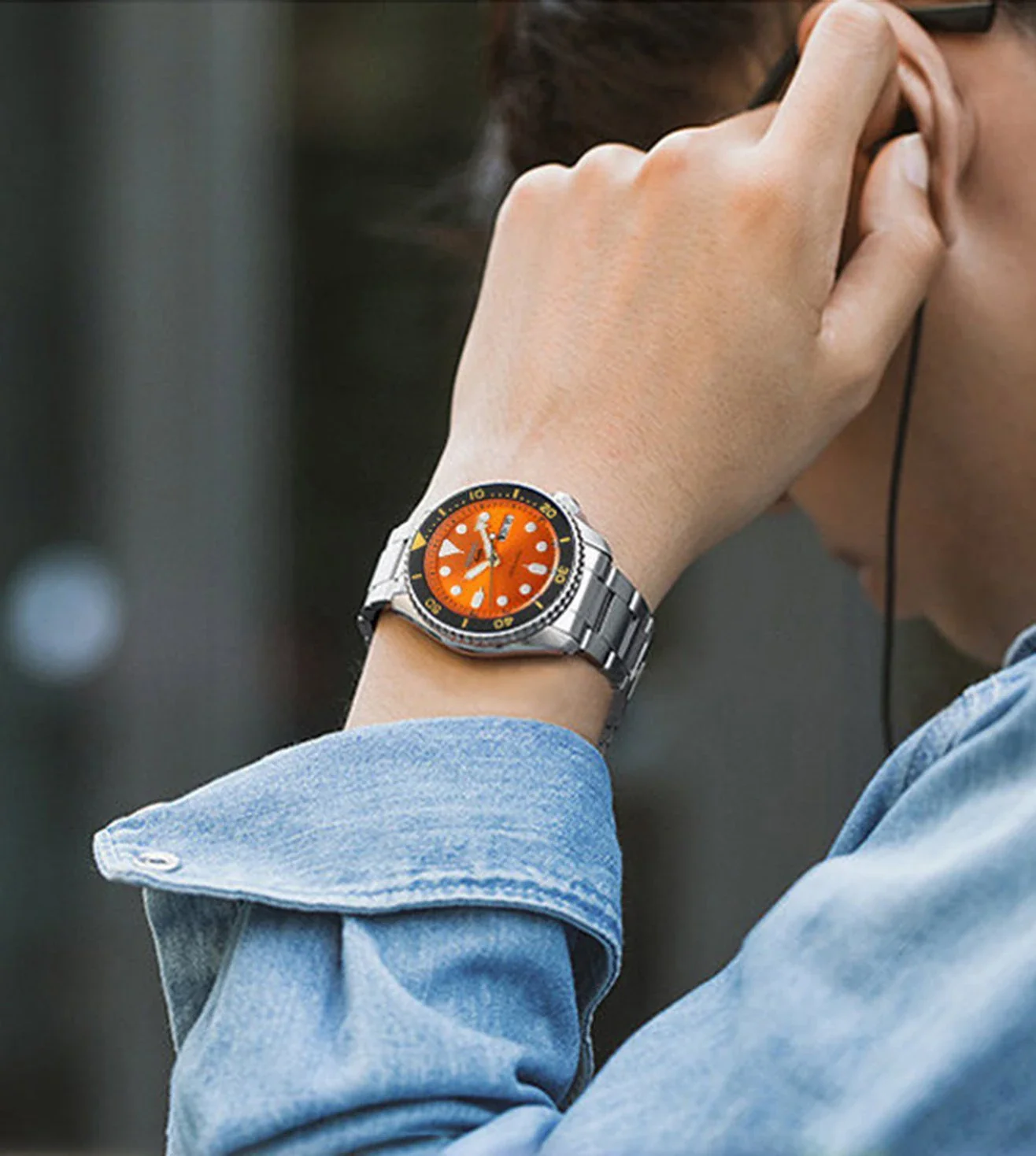 SEIKO 5 Sports Automatic Watch for Men - SRPD59K1 - Image 5