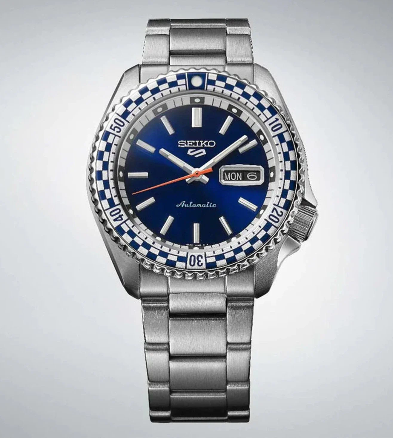 SRPK65K1 | SEIKO Checker Flag Special Edition 5 Sports Automatic Watch for Men - Image 2