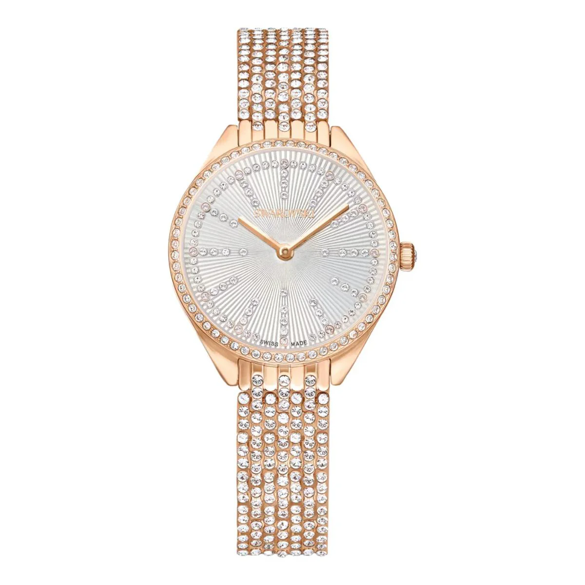 Swarovski Attract Quartz White Dial Analog Women's Watch 5644053