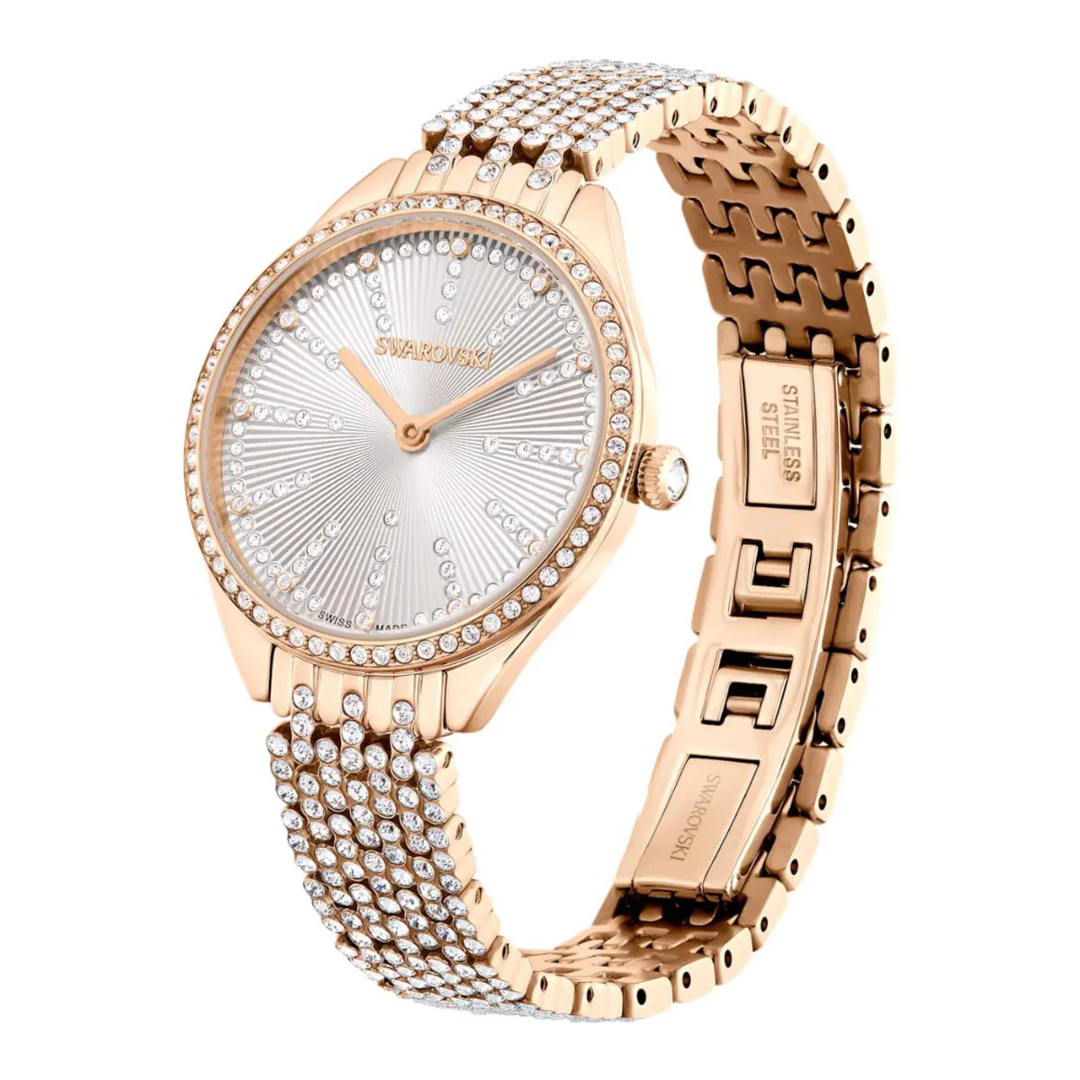 Swarovski Attract Quartz White Dial Analog Women's Watch 5644053 - Image 2
