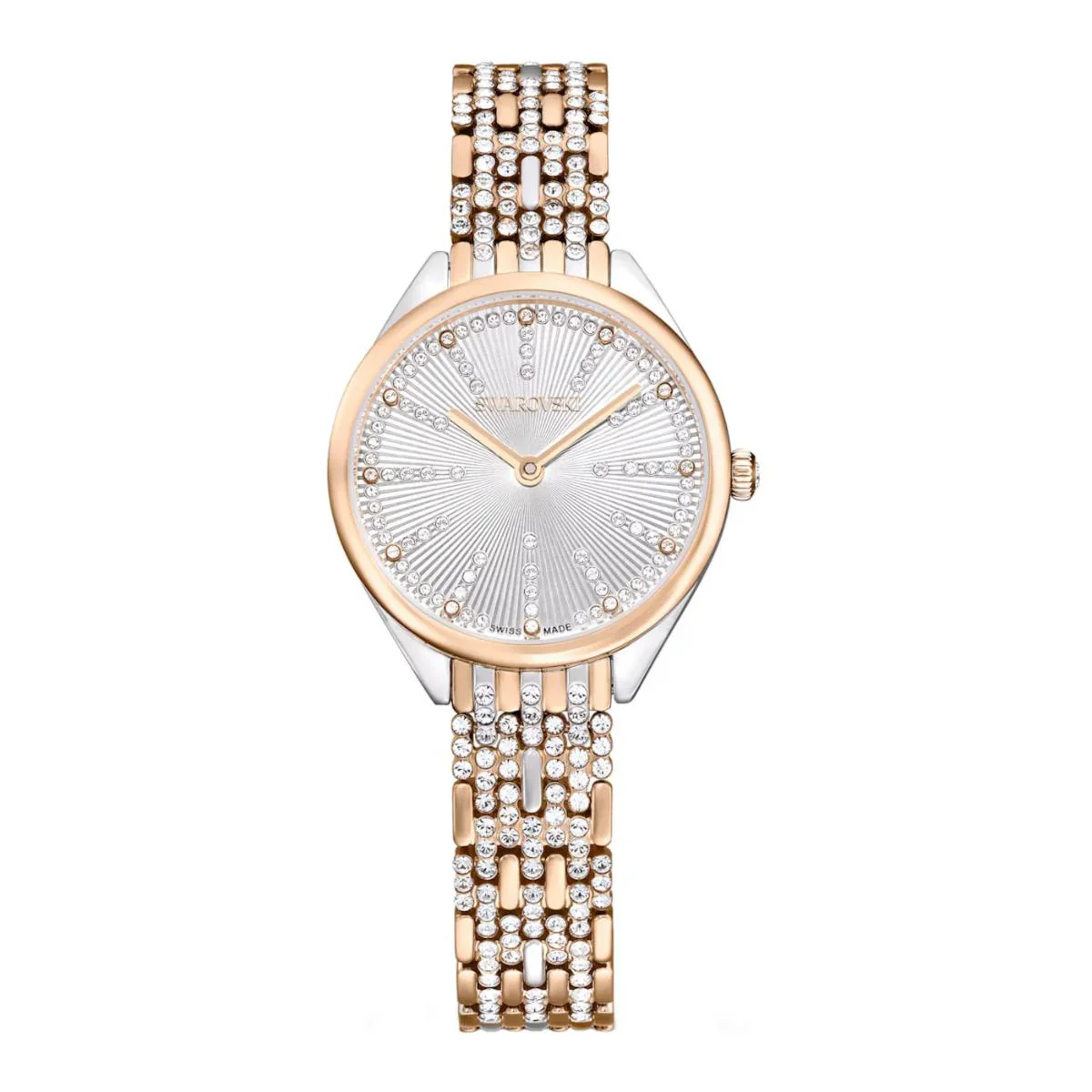 Swarovski Attract Swiss Made Pavé Crystal Women's Watch 5649987