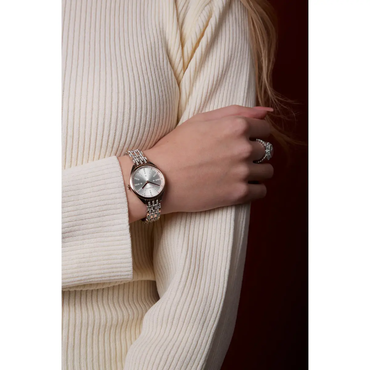 Swarovski Attract Swiss Made Pavé Crystal Women's Watch 5649987 - Image 2