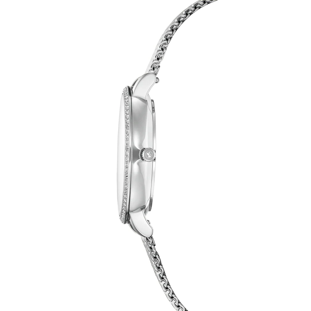 Swarovski Clarica Silver Round Dial Analog Watch For Women 5740971 - Image 5