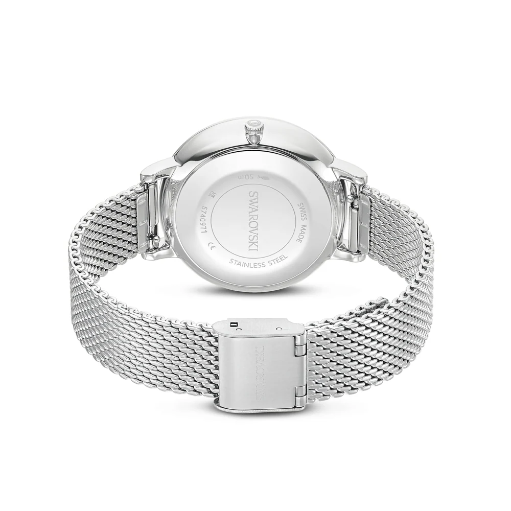 Swarovski Clarica Silver Round Dial Analog Watch For Women 5740971 - Image 6