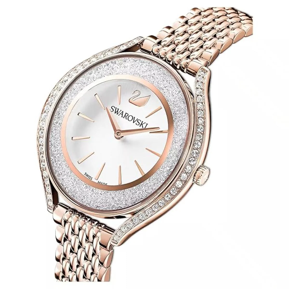 Swarovski Crystalline Aura Quartz White Dial Women's Watch 5519459 - Image 3