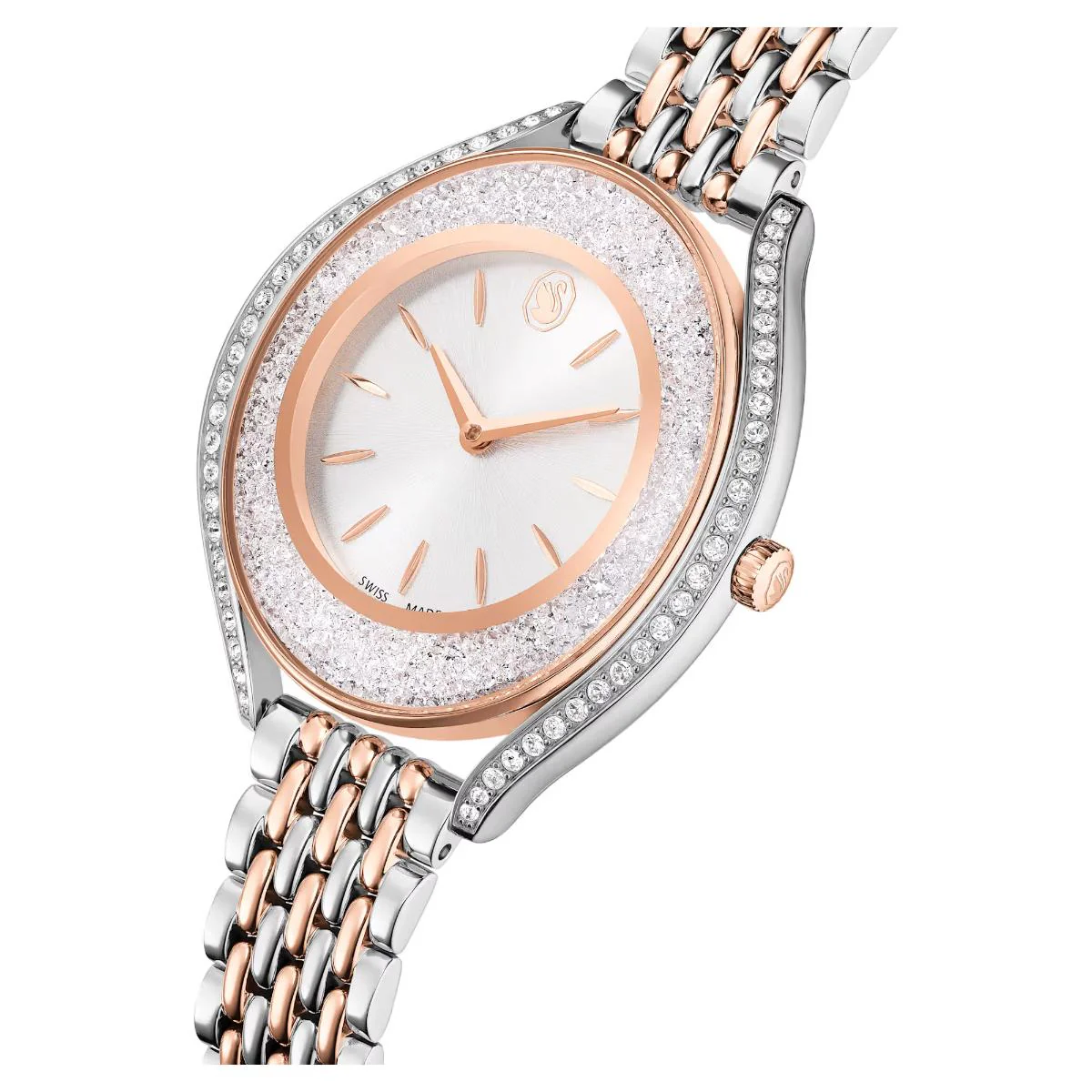 Swarovski Crystalline Aura Silver Dial Analog Women's Watch 5730162 - Image 4
