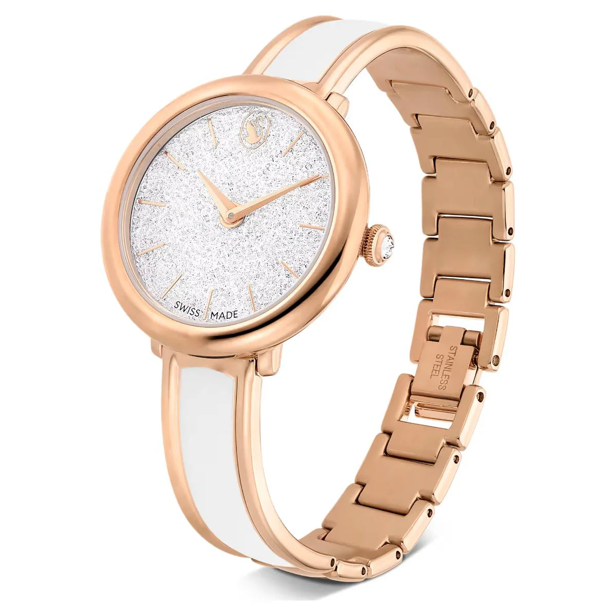 Swarovski Crystalline bangle Silver Glitter Dial Women's Watch 5689324 - Image 2