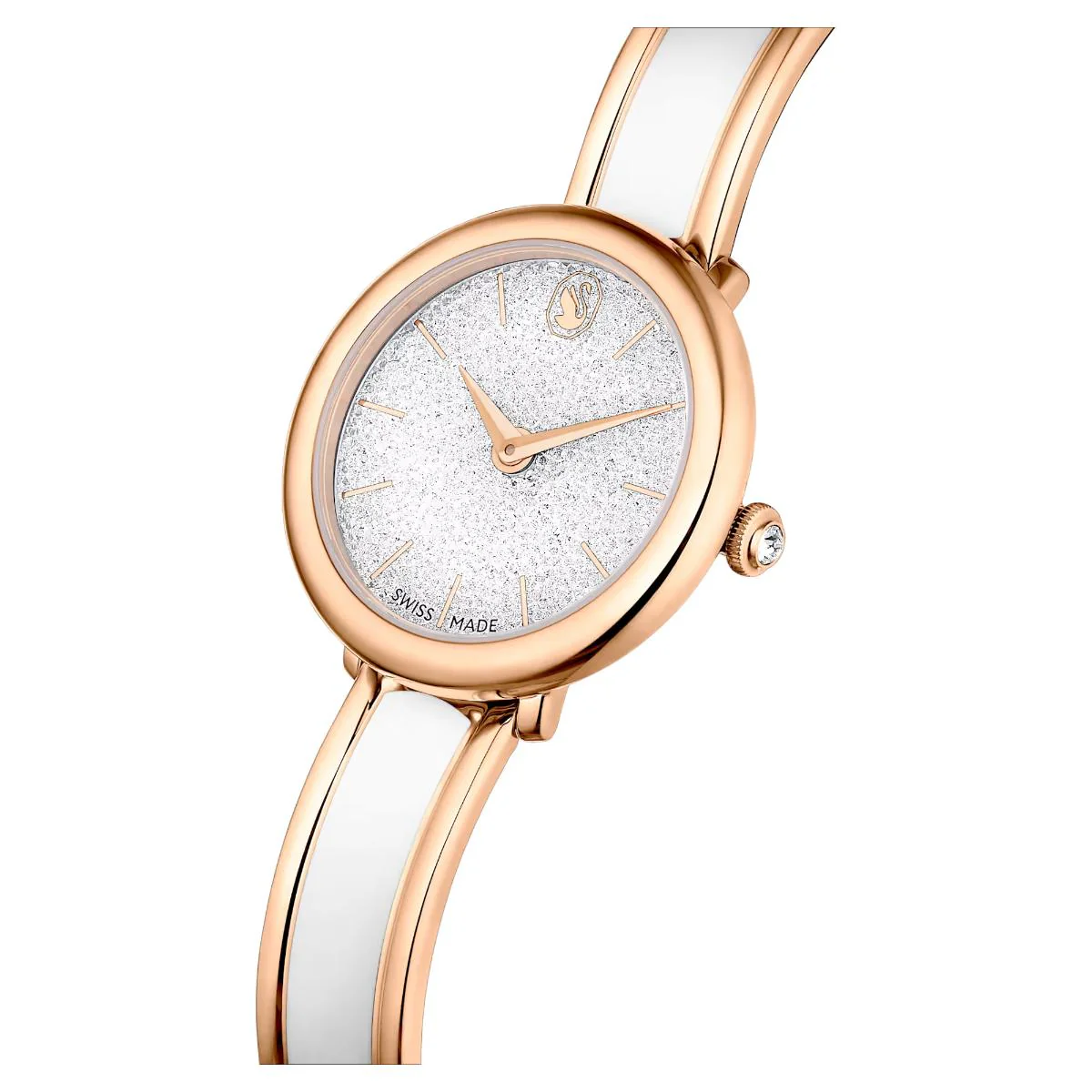 Swarovski Crystalline bangle Silver Glitter Dial Women's Watch 5689324 - Image 4