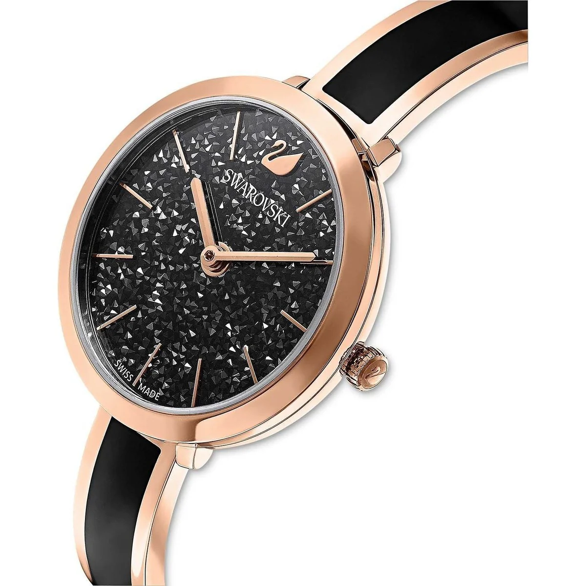 Swarovski Crystalline Delight Black Dial Analog Women's Watch 5580530 - Image 3