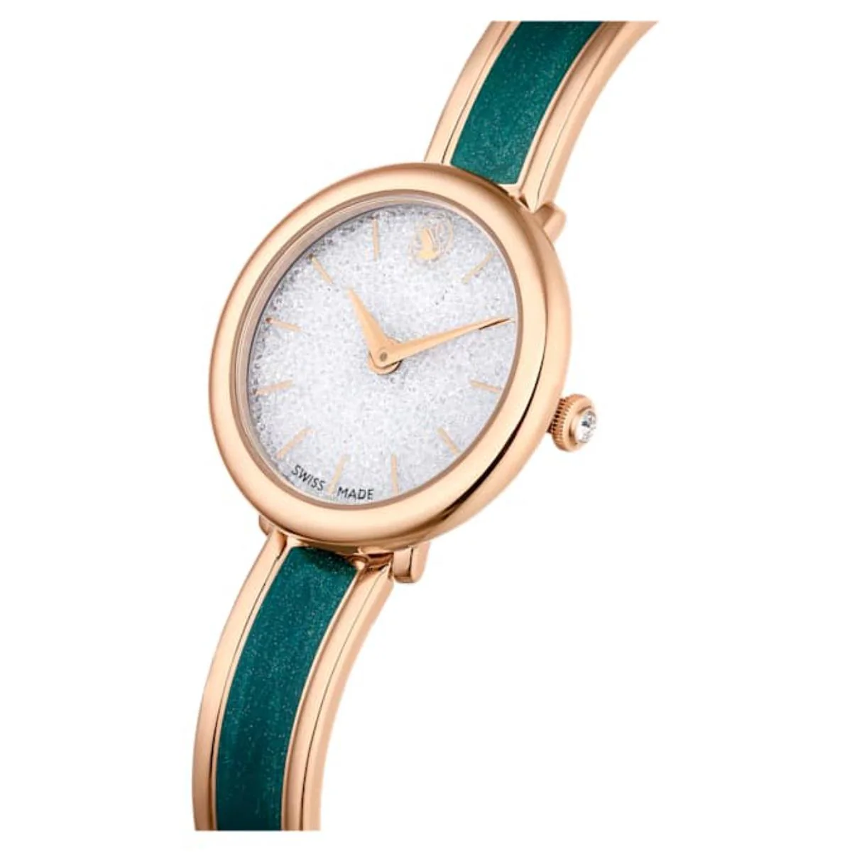 Swarovski Crystalline White Round Dial Analog Women's Watch 5709816 - Image 2