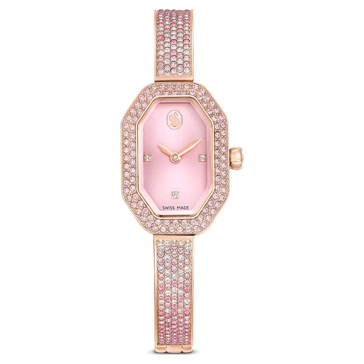 Swarovski Dextera bangle Pink Dial Analog Women's Watch 5717588