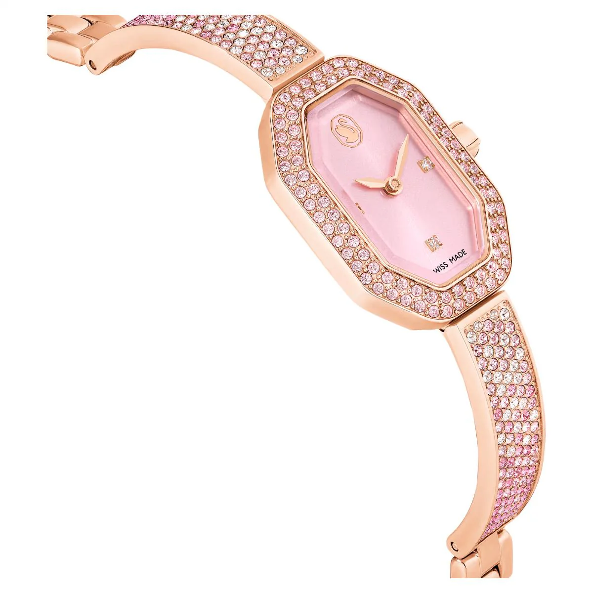 Swarovski Dextera bangle Pink Dial Analog Women's Watch 5717588 - Image 5