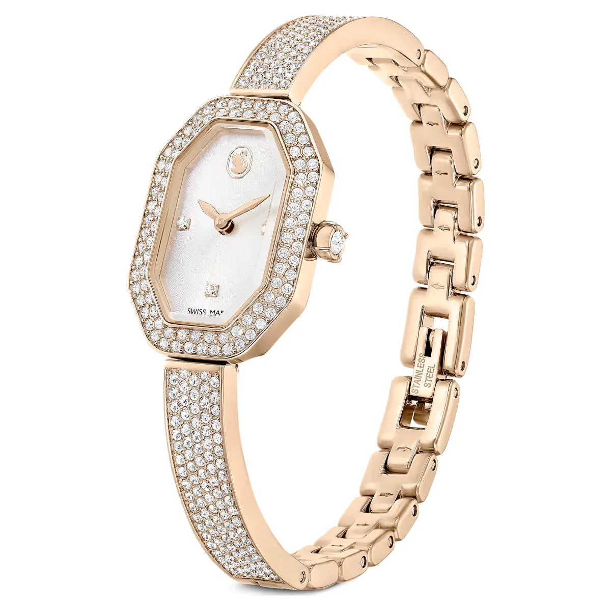 Swarovski Dextera bangle Silver Dial Analog Women's Watch 5672987 - Image 2