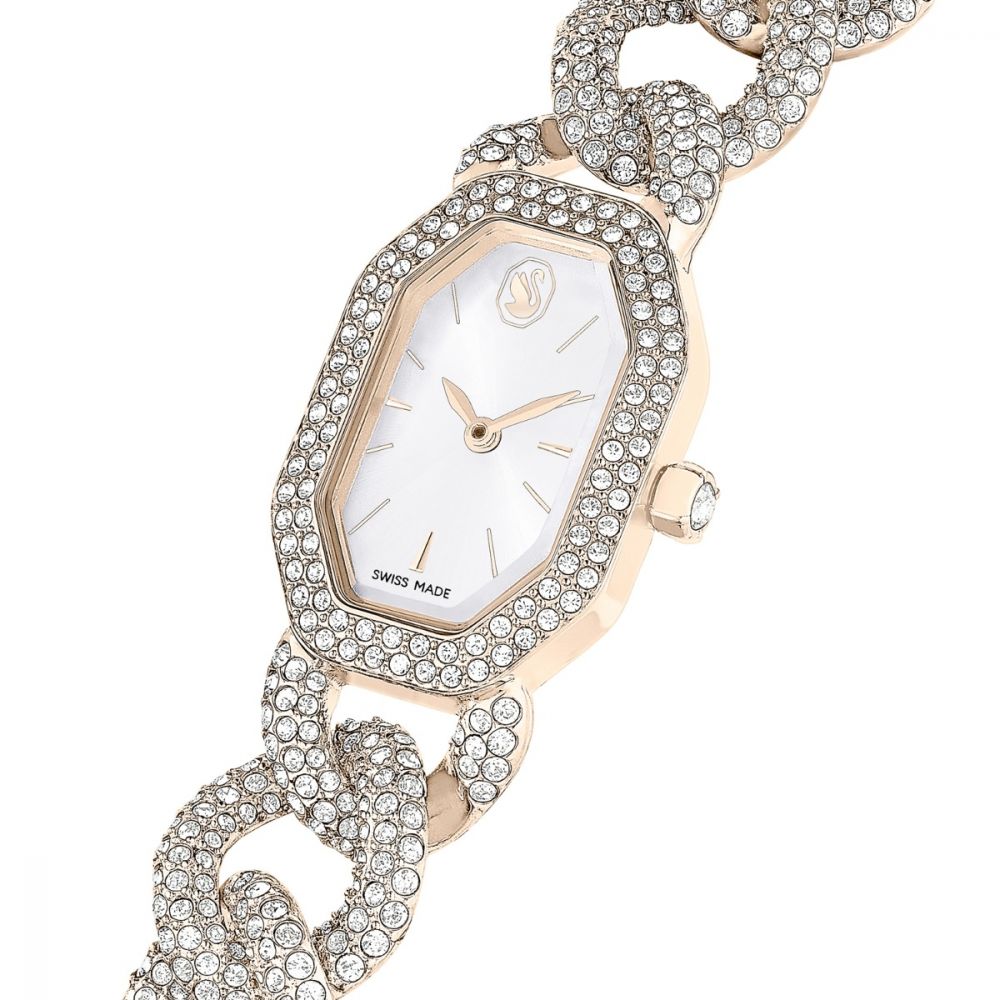 Swarovski Dextera Chain Gold Dial Analog Watch for Women 5711710 - Image 3