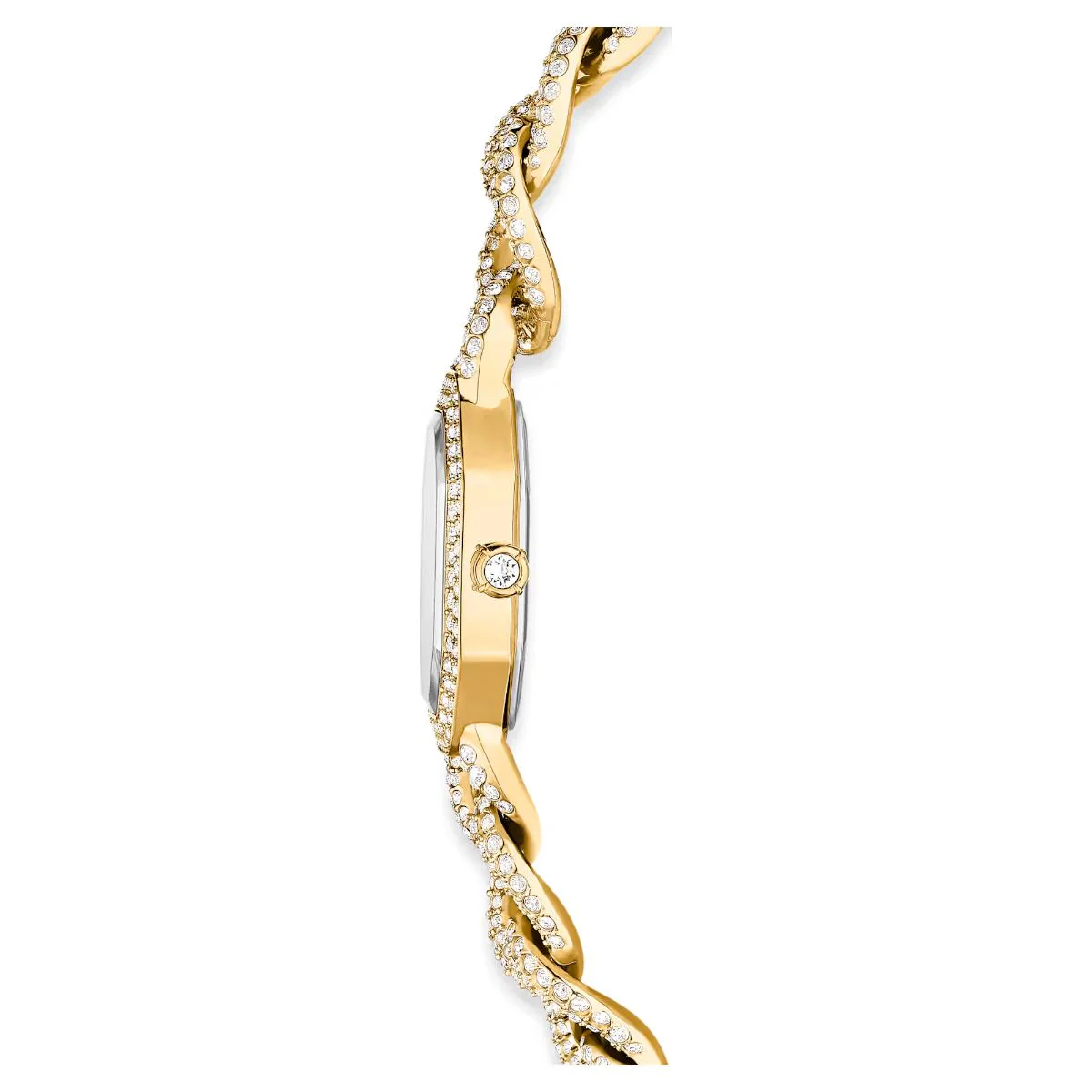 Swarovski Dextera Gold Dial Analog Crystal bracelet Women's Watch 5668854 - Image 5