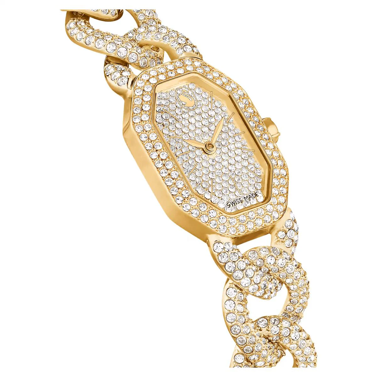 Swarovski Dextera Gold Dial Analog Crystal bracelet Women's Watch 5668854 - Image 6