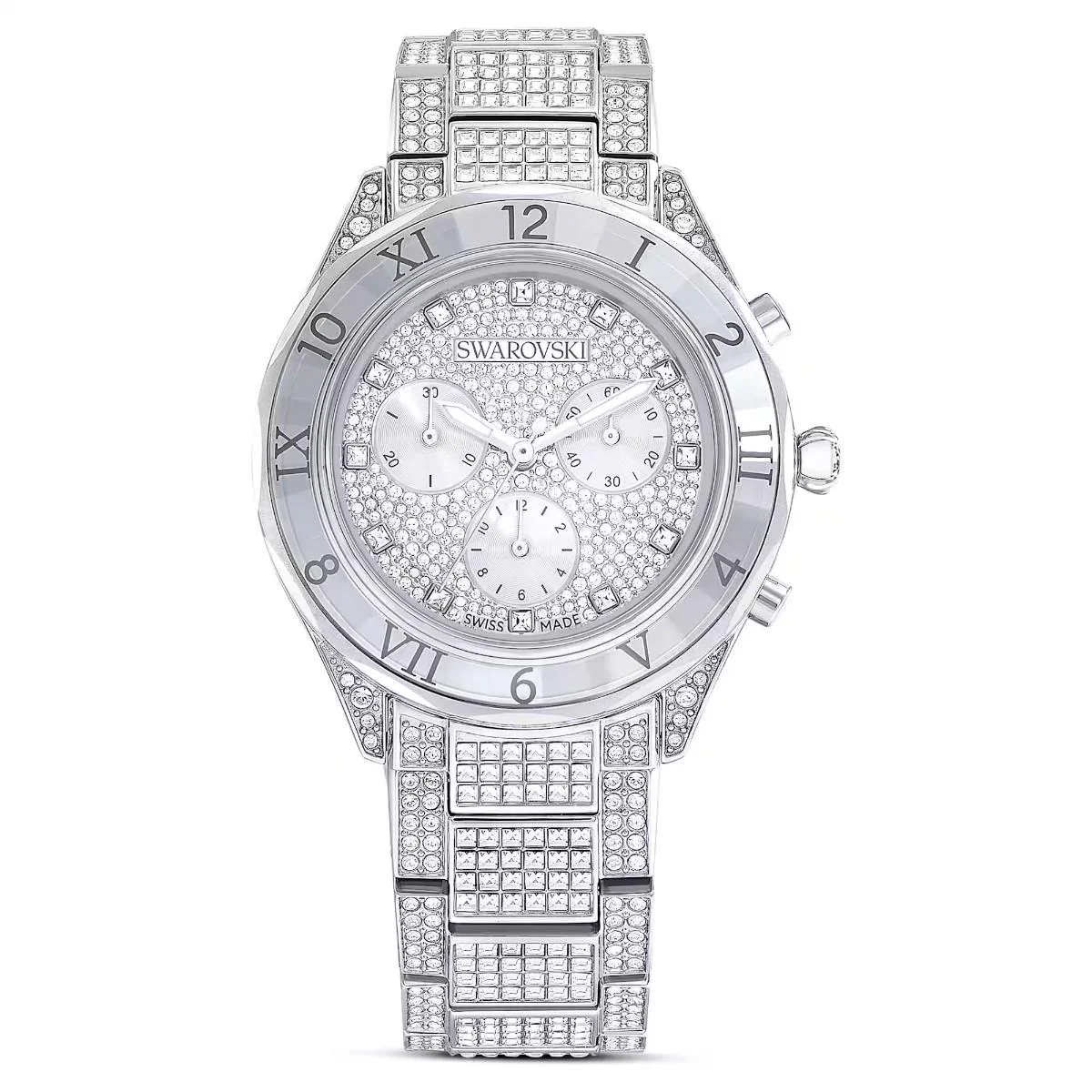 Swarovski Dextera Lux Silver Dial Analog Watch For Women 5668845