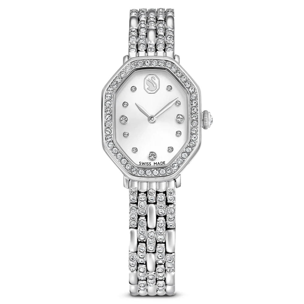 Swarovski Dextera octagon Silver Dial Analog Watch For Women 5698690