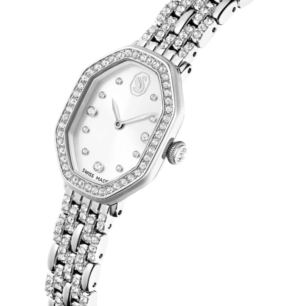 Swarovski Dextera octagon Silver Dial Analog Watch For Women 5698690 - Image 2