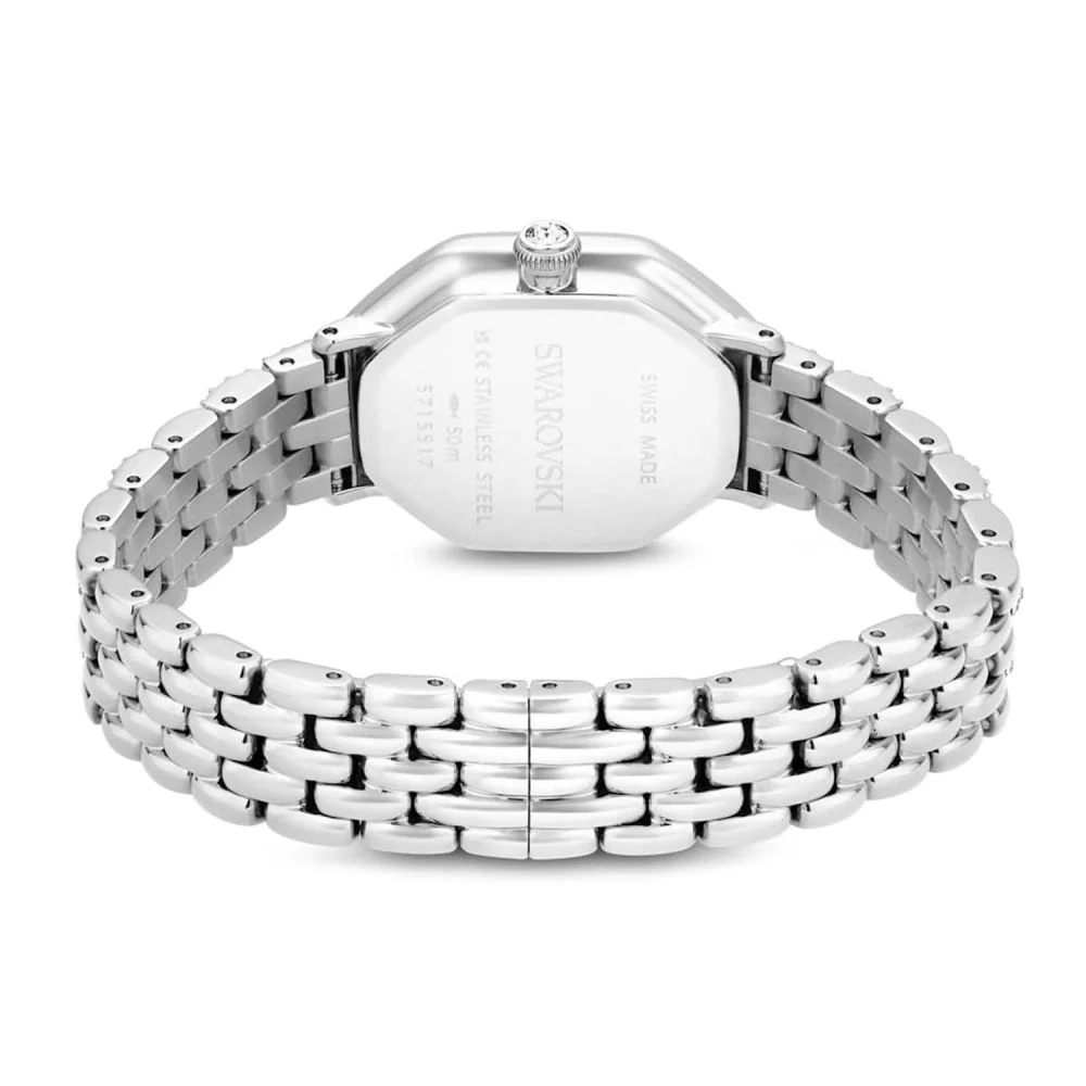 Swarovski Dextera octagon Silver Dial Analog Watch For Women 5698690 - Image 6